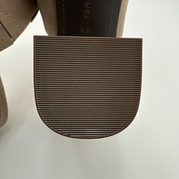 Tommy Hilfiger Women's Sayna Beige Slide Open Toe Dress Mules Sandals Sz 8.5 NWB - Picture 11 of 13